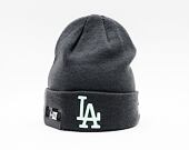 Kulich New Era MLB League Essential Cuff Knit Los Angeles Dodgers  Graphite