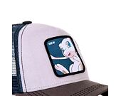 Kšiltovka Capslab Mew 1 Trucker Grey / Blue