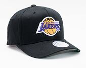 Kšiltovka Mitchell & Ness Los Angeles Lakers 537 Team Logo High Crown Black