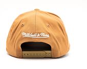 Kšiltovka Mitchell & Ness Pinscript High Crown 110 Wheat Snapback
