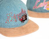 Kšiltovka Mitchell & Ness INTL853 Los Angeles Lakers Denim Script Deadstock Snapback