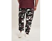 Kalhoty Urban Classic TB3137 Camo Cargo Jogging Pants 2.0 Wine Camo
