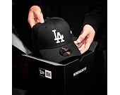 Kšiltovka New Era League Essential Los Angeles Dodgers 9FORTY Black/White Strapback