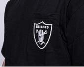 Triko New Era NFL Box Logo Tee Las Vegas Raiders Black
