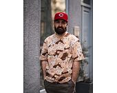 Triko Karl Kani Signature Camo Tee Sand 6030262