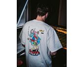 Triko HUF Street Fighter Chun-Li & Cammy T-Shirt White
