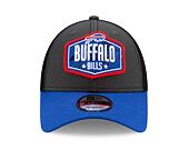 Kšiltovka New Era 9FORTY NFL 21 Draft Buffalo Bills Snapback Heather Grey / Team