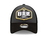 Kšiltovka New Era 9FORTY NFL 21 Draft New Orleans Saints Snapback Heather Grey / Team