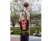 Triko MItchell & Ness Chicago Bulls Flames Tee SSTEBW19142 Black