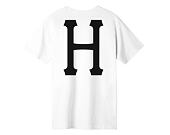 Triko HUF Essentials Classic H T-Shirt White