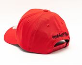 Kšiltovka Mitchell & Ness Team Ground Redline Chicago Bulls Red Snapback