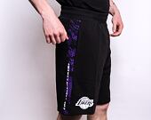 Kraťasy New Era NBA Print Panel Los Angeles Lakers Black
