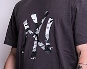 Triko New Era MLB Camo Pack Infill New York Yankees Graphite / Urban Camo