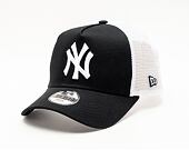 Dětská Kšiltovka New Era - MLB Clean 9FORTY Trucker - NY Yankees - Black / White