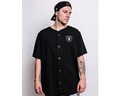 Triko New Era NFL Geometric Camo Baseball Jersey Las Vegas Raiders Black
