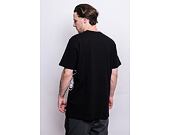 Triko Mitchell & Ness Los Angeles Lakers Big Face Tee 3.0 Black
