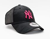 Kšiltovka New Era 9FORTY MLB Home Field Trucker New York Yankees Strapback Black