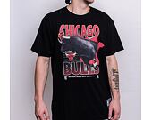 Triko Mitchell & Ness Scenic Tee Chicago Bulls Black