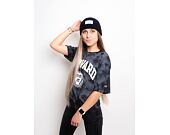 Dámské Crop Triko Champion University Harvard Tye Dye Black