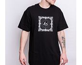 Triko ÉS Paisley Tee Black