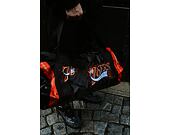 Taška Mitchell & Ness Philadelphia 76ers Satin Duffel Bag Black