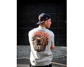 Mikina Mitchell & Ness All Over Print Fleece Crew Chicago Bears Grey Heather