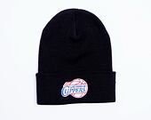 Kulich Mitchell & Ness Los Angeles Clippers HWC Team Logo Cuff Knit Black