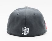 Kšiltovka New Era 59FIFTY NFL Official Team Colors Baltimore Ravens Grey