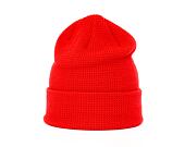 Kulich ÉS Script Waffle Knit Beanie Red