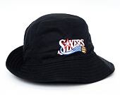 Klobouk Mitchell & Ness Philadelphia 76ers Team Logo Bucket Hat Black