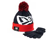 Dětský set rukavic a kulichu New Era Kids Glove & Knit Kit Navy
