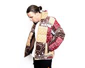 Bunda Karl Kani 6076775 KK Retro Paisley Corduroy Puffer Jacket Sand/Brown KM214-047-1