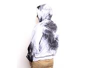 Mikina Karl Kani 6028807 KK Signature KKJ Tie Dye OS Hoodie Black/White/Grey KM214-038-2