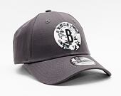 Kšiltovka New Era 9FORTY NBA Wild Camo Brooklyn Nets Grey