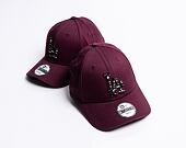 Dětská kšiltovka New Era 9FORTY MLB Wild Camo Los Angeles Dodgers Maroon