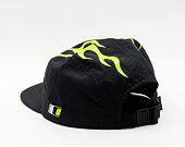 Kšiltovka Cayler & Sons Black Label Flames Black/Neon Green