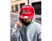 Kšiltovka Mitchell & Ness Chicago Bulls Vintage Draft Script Snapback Bulls Red