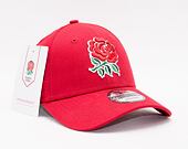 Kšiltovka New Era 9FORTY Cotton Rugby Footbal Union Strapback Scarlet