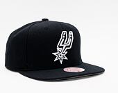 Kšiltovka Mitchell & Ness - Team Ground 2.0 Snapback - San Antonio Spurs - Black