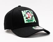 Kšiltovka New Era 9FORTY Camp Patch Strapback Black