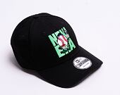 Kšiltovka New Era 9FORTY Camp Patch Strapback Black