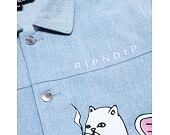 Bunda Rip N Dip Heaven & Hell Denim Jacket Light Wash RND9001