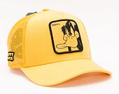 Kšiltovka Capslab Trucker - Looney Tunes - Daffy Duck - Yellow