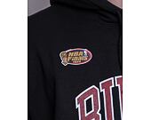 Mikina Mitchell & Ness Arch Hoody Chicago Bulls Black