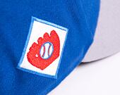 Kšiltovka New Era 59FIFTY Low Profile MLB Cooperstown Brooklyn Dodgers Fitted Bright Royal / Grey