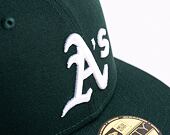 Kšiltovka New Era 59FIFTY MLB World Series 5 Oakland Athletics Fitted Dark Green