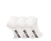 3 páry ponožek New Era Flag Sneaker 3Pack White