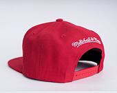 Kšiltovka Mitchell & Ness Atlanta Hawks Team Ground 2.0 Snapback HWC Red