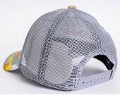 Dětská kšiltovka New Era 9FORTY Kids Trucker MLB Print New York Yankees Strapback Dolphin Gray/Optic