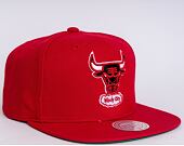 Kšiltovka Mitchell & Ness Chicago Bulls Team Ground 2.0 Snapback HWC Red